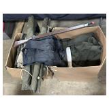 U.S. Military Uniforms, Tarps, Duffel Bags.