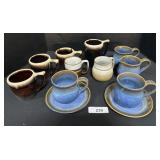 Pfaltzgraff Mugs, Anne Lise Pottery Mugs.