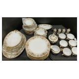 Noritake Porcelain Handpainted Dinner Set.