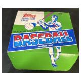 Box Of Topps Baseball Trading Cards.