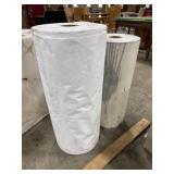 (2) Large Rolls Of Paper.