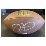 Jalen Hurts Autographed Football W/ COA.