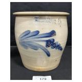 Cowden & Wilcox in Harrisburg Stoneware Jar.