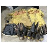 Reamstown Fire Fighting Coats & Boots.
