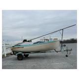 12-Ft Tee-Nee Sailboat.