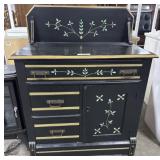 Vtg Hitchcock Style Wash Stand.