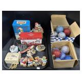 Christmas Ornaments, Milkbone Advertising Tin.