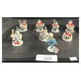Small Snowman Figures.