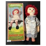 Raggedy Ann Doll w/ Original Box.
