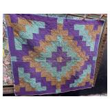 Small Patchwork Quilt.