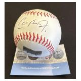 Cal Ripken JR Autographed Baseball W/ COA.