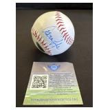 Aaron Judge Autographed Baseball W/ COA.
