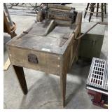 People's Choice Primitive Wooden Washing Machine.