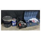 Power Tools, Enamelware, Sweatshirts.