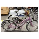 Pink Simple Bicycle.