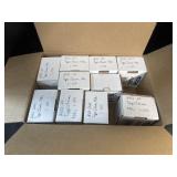 Large Box Of Topps Sports Trading Cards.