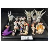 Christmas Ornaments, Flintstones, Angels, Snowmen