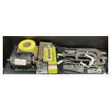 Leland Motor, Dial Caliper, Clamps, Reflectors.