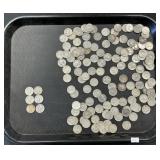 136 90% Silver Wash. & Standing Liberty Quarters.