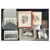 Lot Of B&W Photos, Christmas Cards, Puzzles.