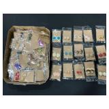 Prepackaged Vintage Earrings.