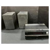 Sony CD Receiver & Speakers.