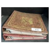 2 Sports Trading Cards Collectors Books.