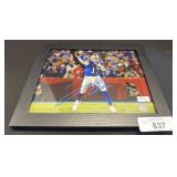 Josh Allen Framed Autographed Photo W/ COA.