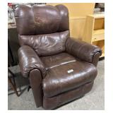 Reclining Leather Armchair.