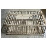 Primitive Antique Wooden Chicken Crate.