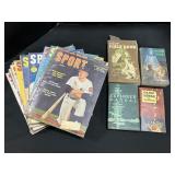 1950s-60s Sport Magazines & Boy Scout Books.