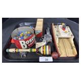 Glass Marbles, Vintage Toys.