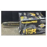 New Poulan Pro Chainsaw.