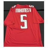 Patrick Mahomes Autographed Jersey W/ COA.