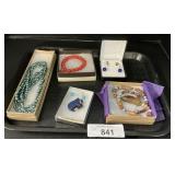 14 KT Gold Lapis Pearl Earrings, Sterling Silver