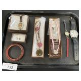 Jeep, Tommy Hilfiger, Silpada Watches, Necklaces.