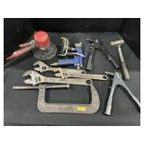 Air Tools, Riveters, Clamp, Wrenches, Scraper.