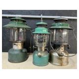 3 Coleman Lanterns.