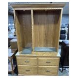 Blonde Oak Bookshelf.