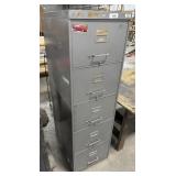 Pressed Steel Filing Cabinet.