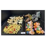 Snowwhite Dwarf & TMNT Figures, Composer Busts,