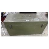 Texas Trunk Co. Military Trunk.