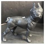Cast Iron Boston Terrier Doorstop.