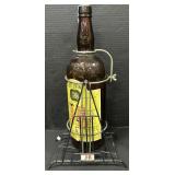 J&B Blended Scotch Whisky Bottle, Pouring Cradle.