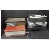 Vintage Plectron & Philco Radios & Tool Boxes.