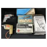 Drills, Dremel, Battery Tester, Door Mount.