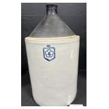 4 Gallon Stoneware Two Tone Glazed Jug.