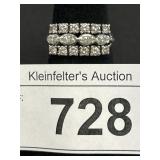 14k White Gold Diamond Ring.