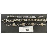 3 Sterling Silver Bracelets.