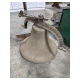 Vtg Cast Steel Bell.